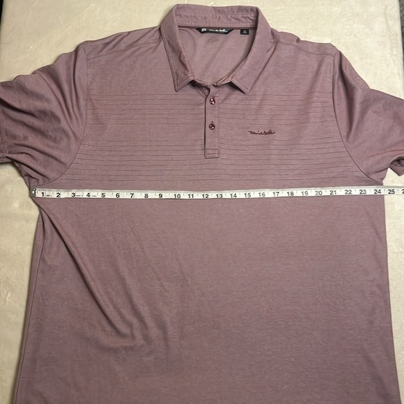 Travis Mathew XXL light purple short sleeve golf polo “Desert Springs” - Picture 7 of 10